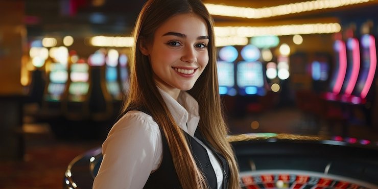Tampilan jadwal langsung 123slot dengan pertandingan dan meja dealer real-time